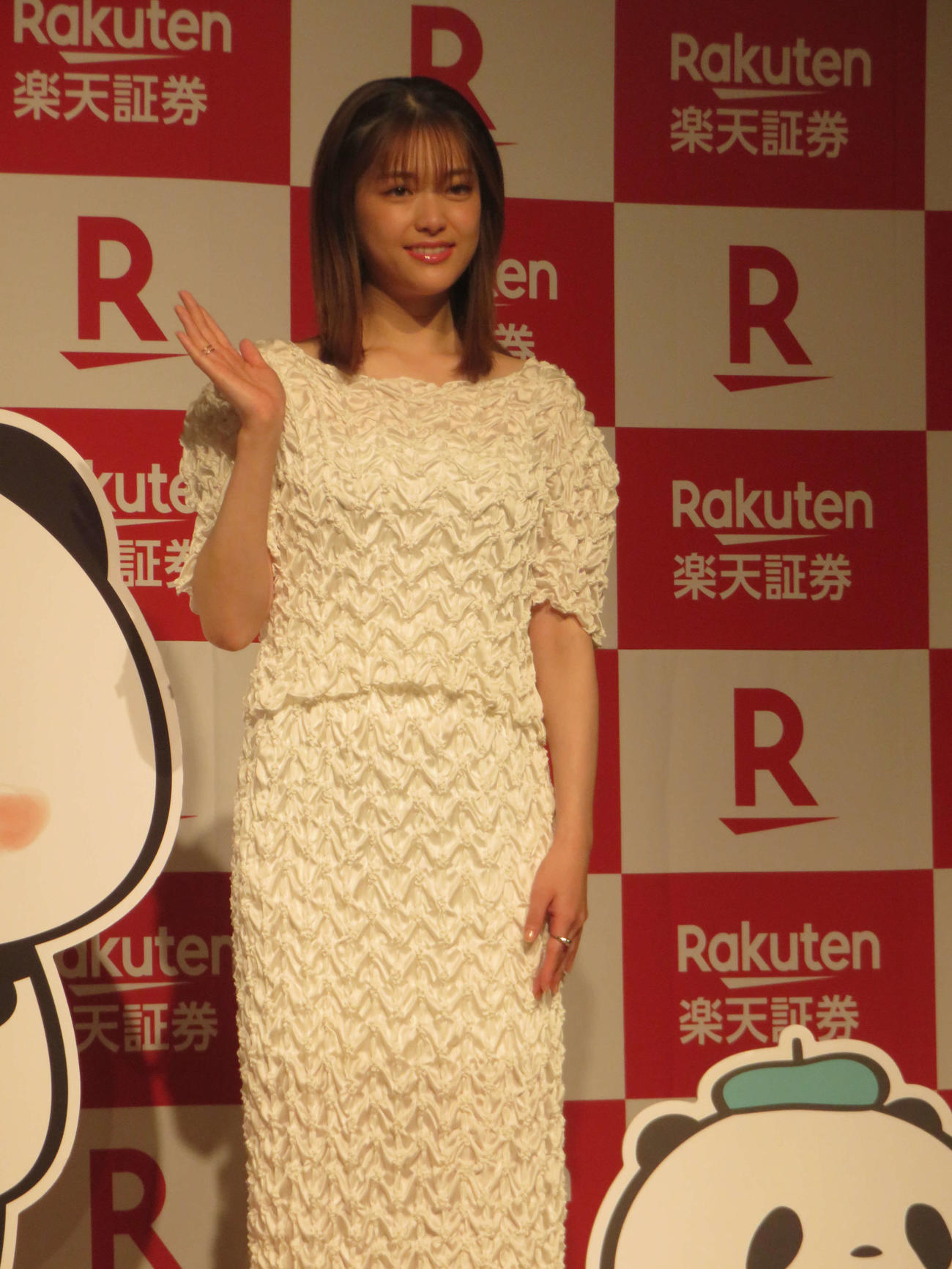 楽天証券の新NISAのトークセッションに出席した松村沙友理