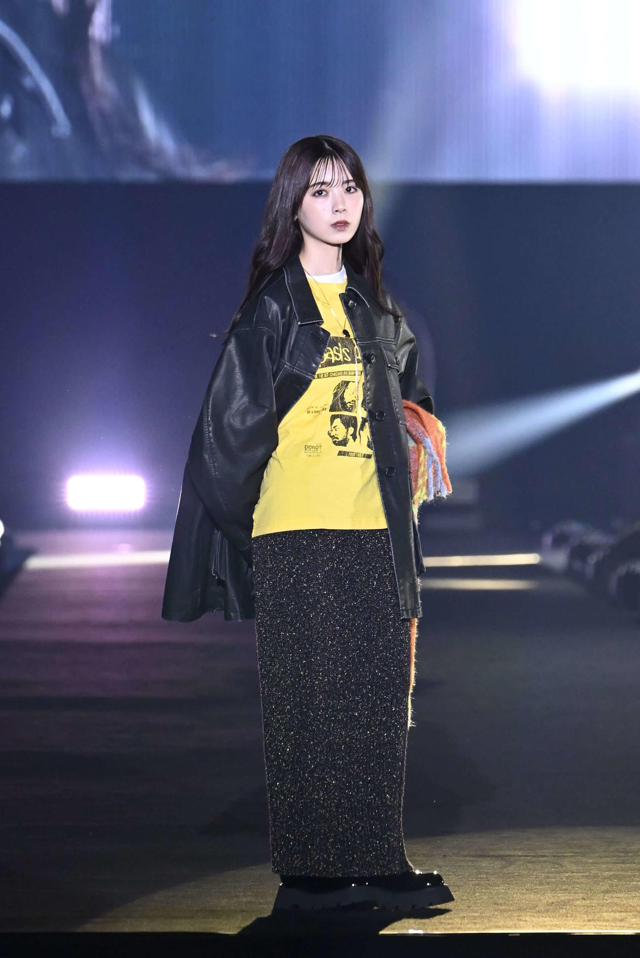 ファッションイベント「CREATEs presents TGC　北九州　2023」に出演した乃木坂46筒井あやめ　（C）CREATEs presents TGC　北九州　2023