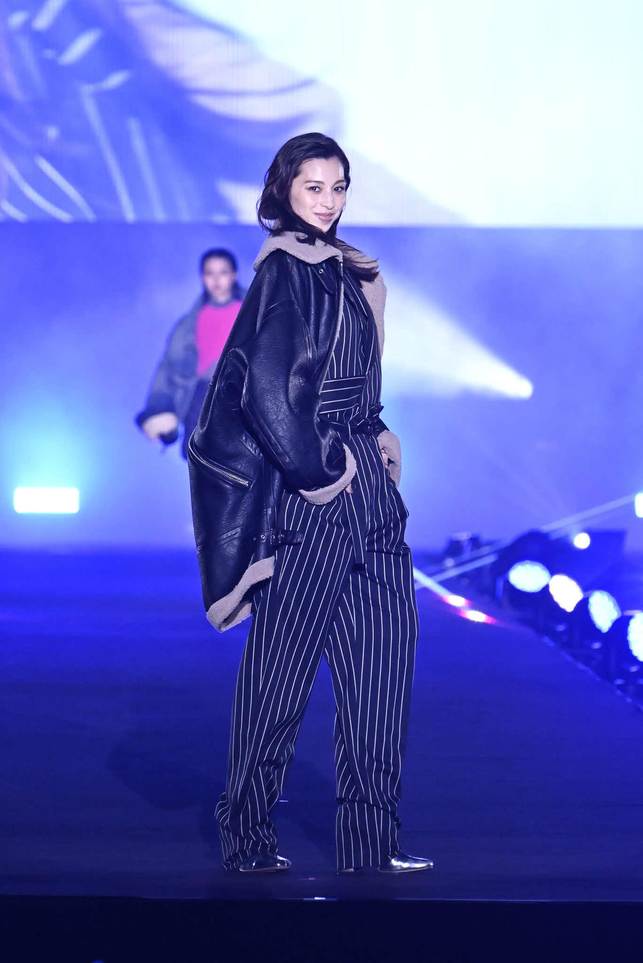 ファッションイベント「CREATEs presents TGC　北九州　2023」に出演した中条あやみ（C）CREATEs　presents　TGC　北九州　2023
