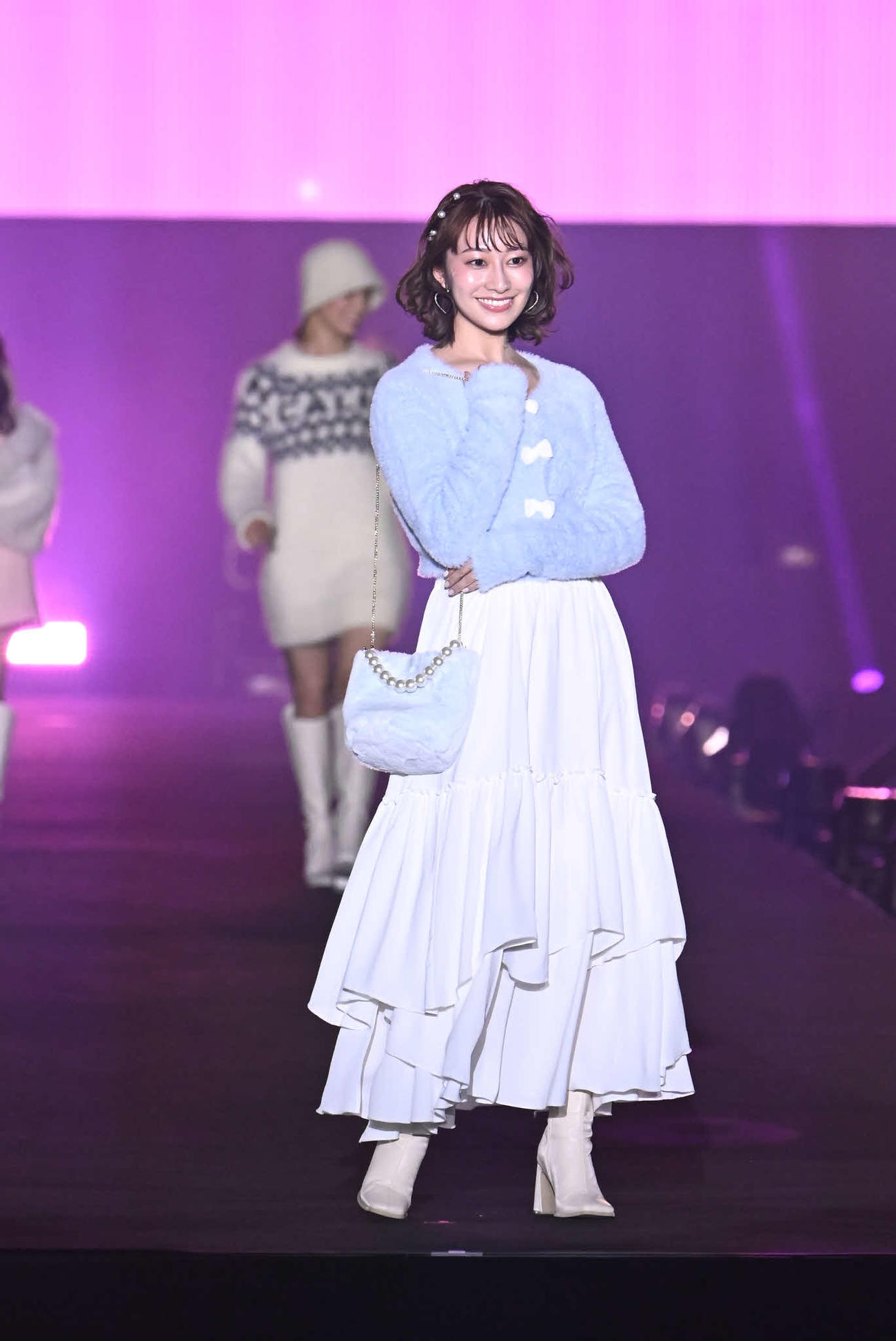 ファッションイベント「CREATEs presents TGC　北九州　2023」に出演した桜井玲香　（C）CREATEs presents TGC　北九州　2023
