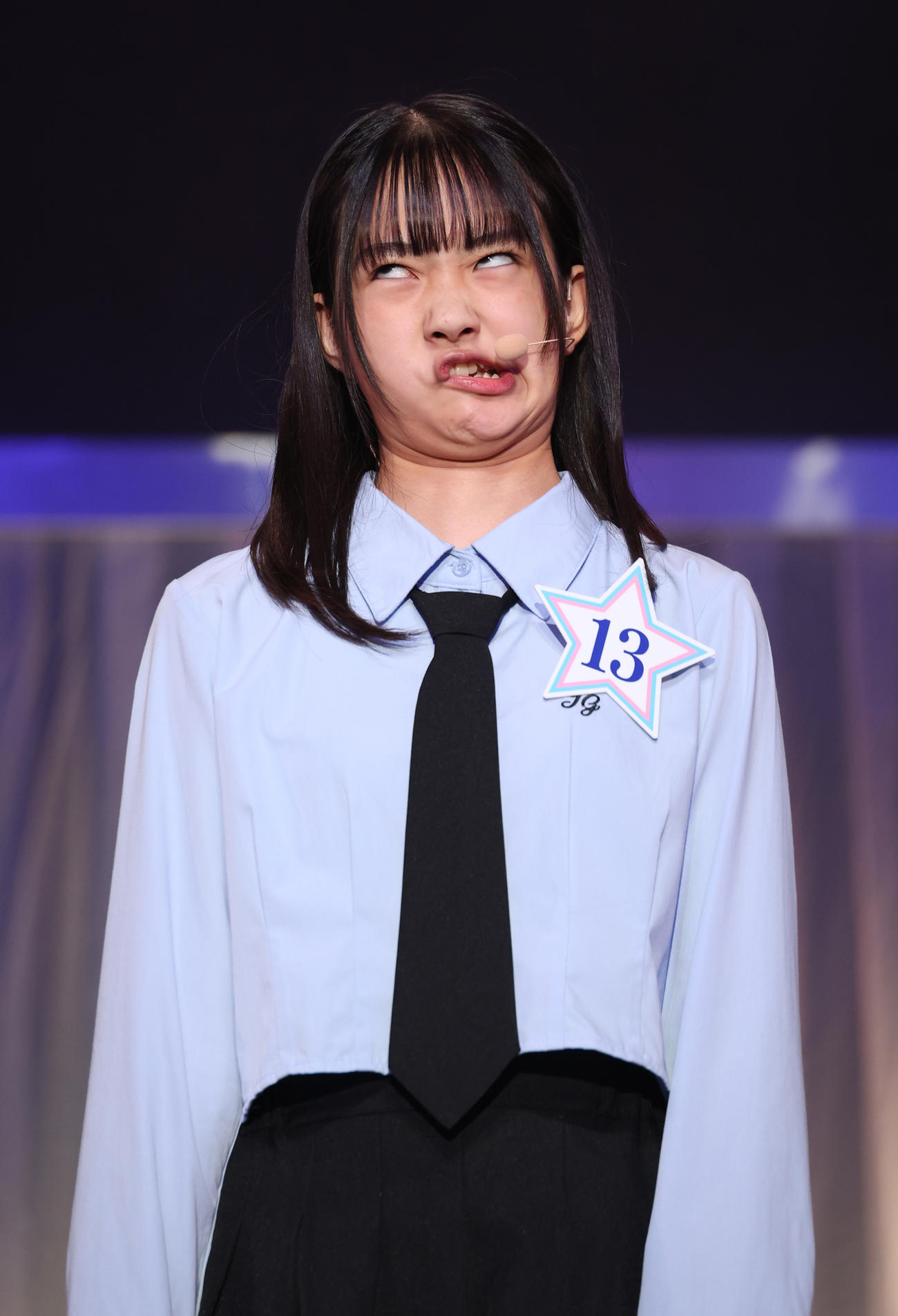 第3回スター☆オーディションでパフォーマンスを披露する里優愛さん（撮影・中島郁夫）