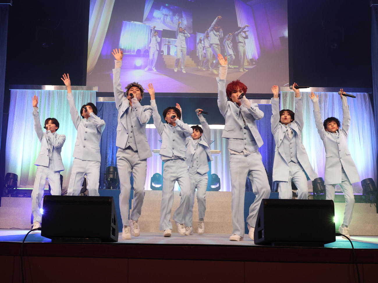 第3回スター☆オーディションでゲスト出演するICEx（撮影・中島郁夫）