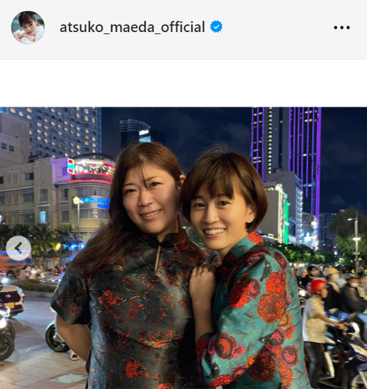 前田敦子のインスタグラムから