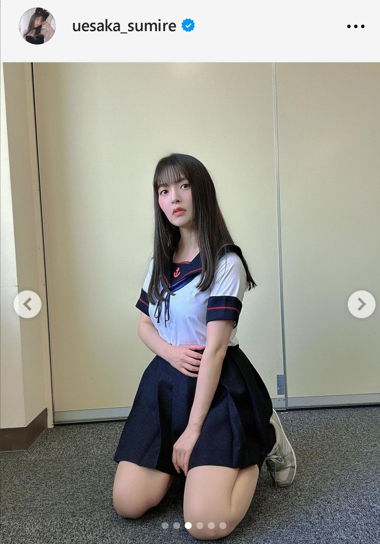 上坂すみれのインスタグラムから
