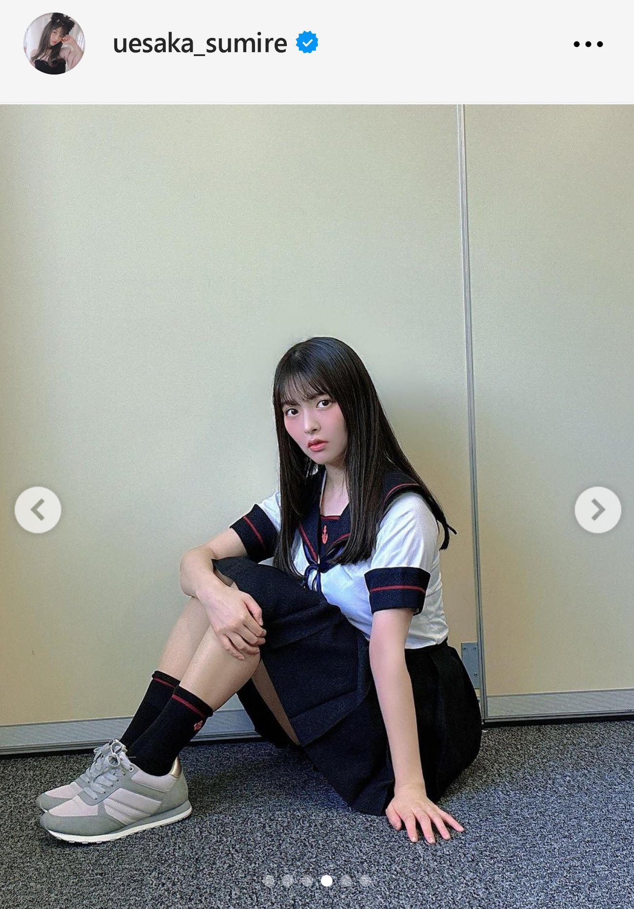 上坂すみれのインスタグラムから