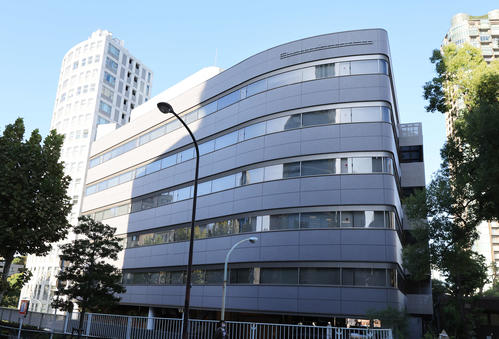 ジャニーズ事務所本社ビル（2023年10月6日撮影）