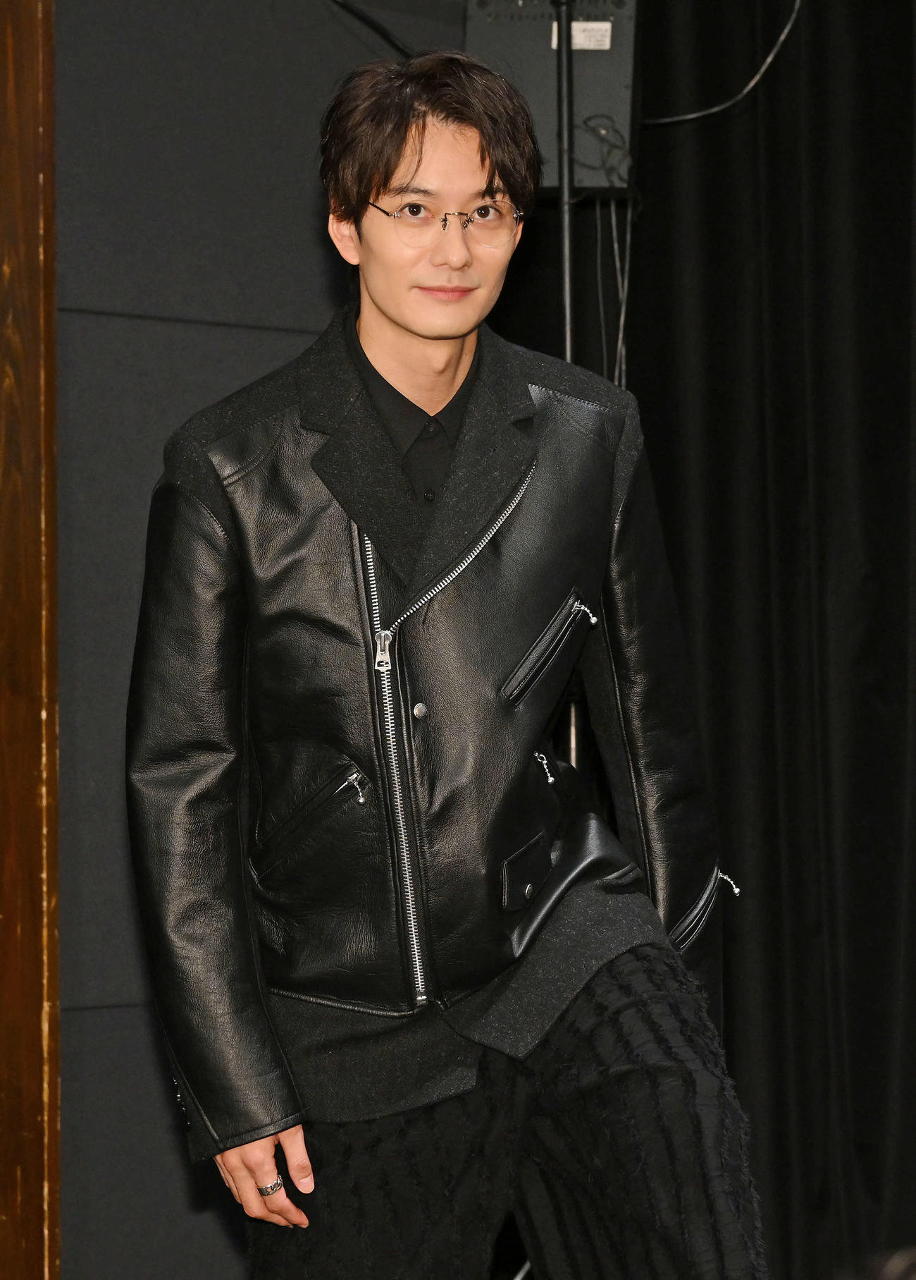 登壇する岡田将生（撮影・滝沢徹郎）