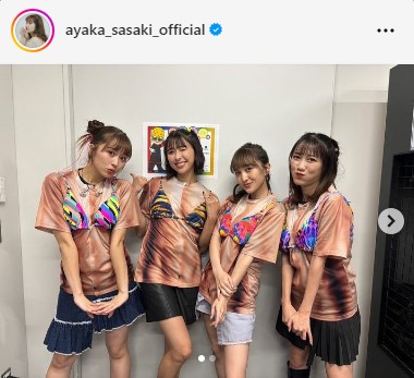 ももいろクローバーZ佐々木彩夏のインスタグラムから