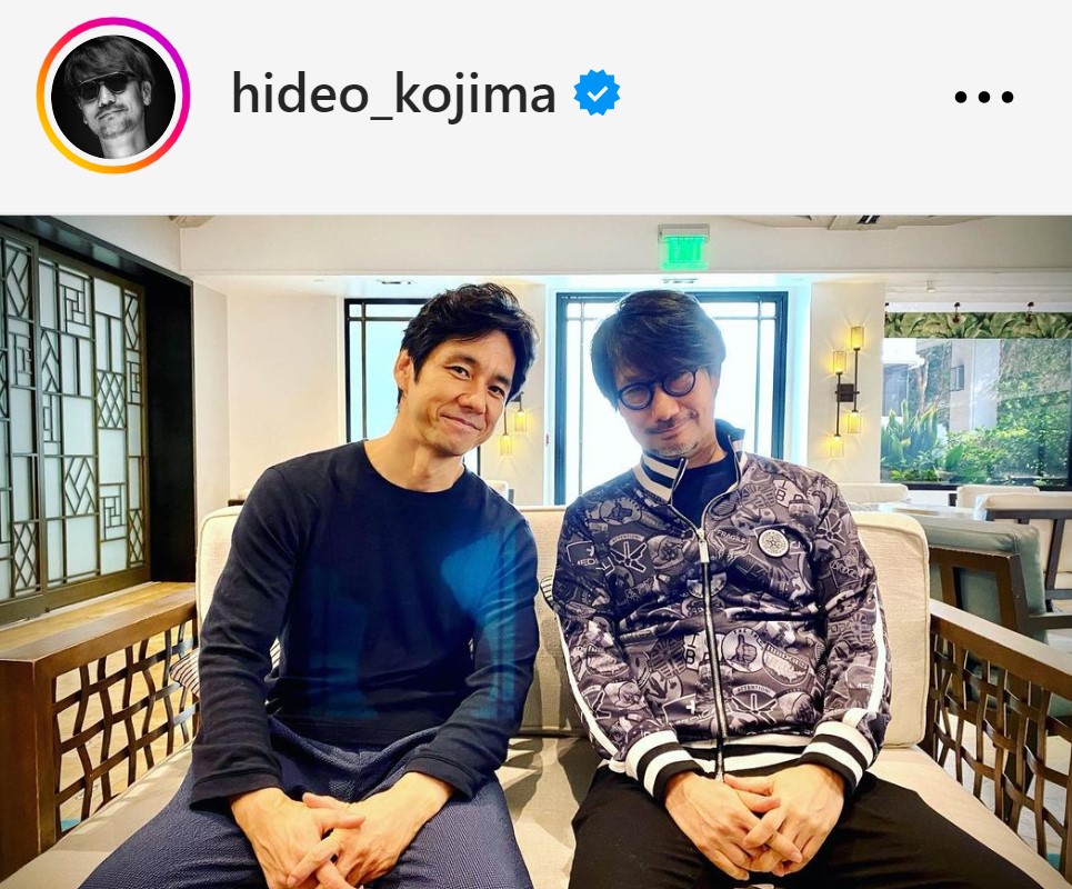 小島秀夫氏のインスタグラムから