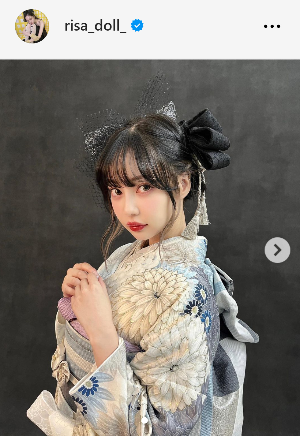 中村里砂のインスタグラムから