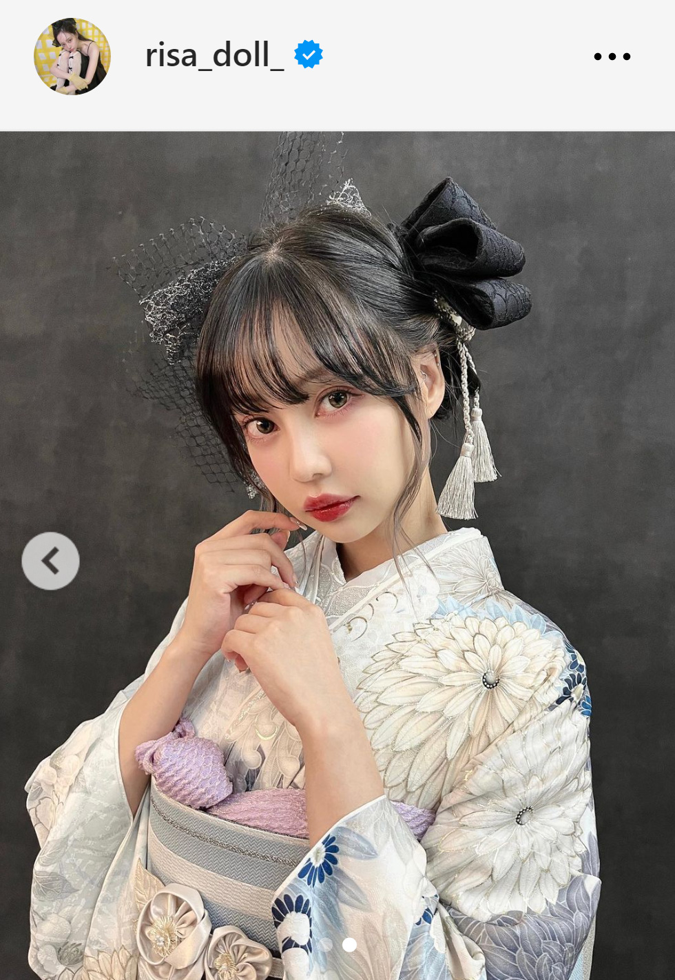中村里砂のインスタグラムから