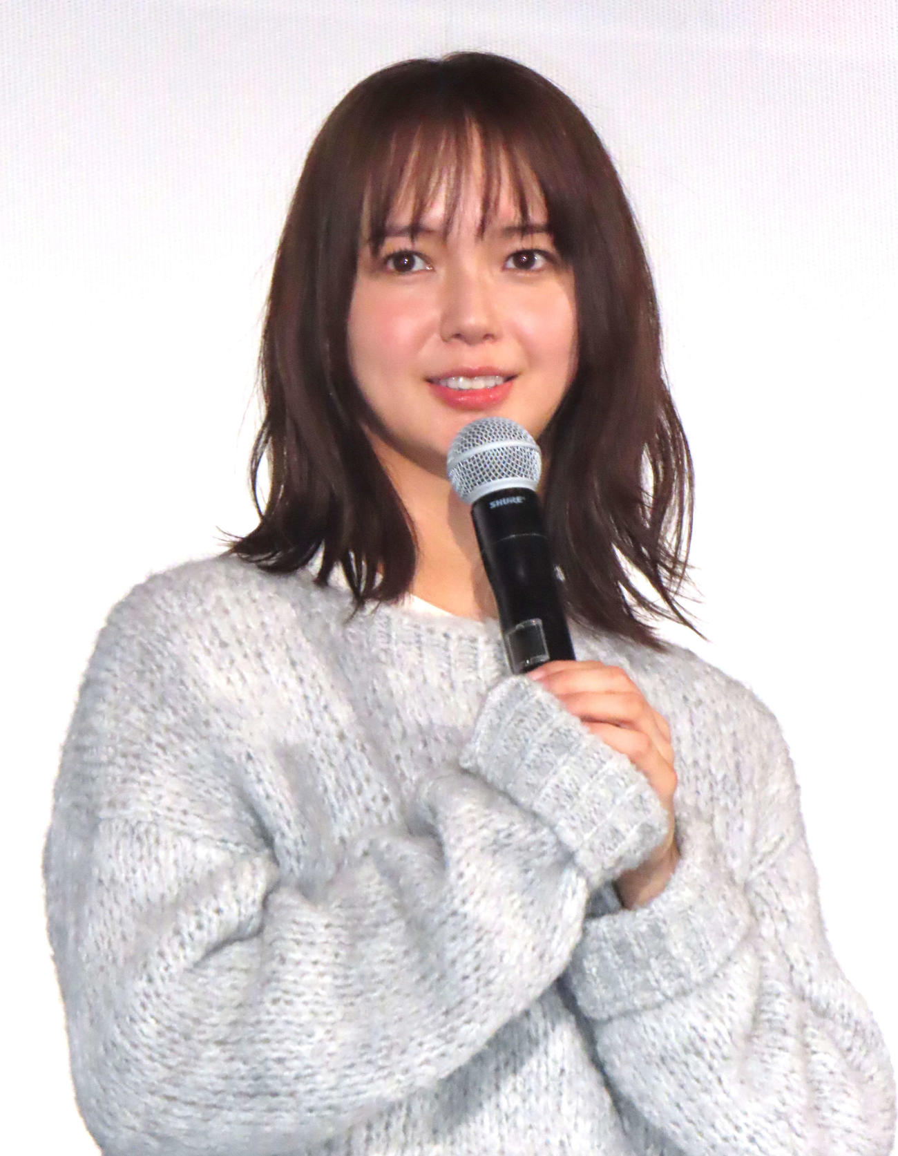 フジテレビ系連続ドラマ「いちばんすきな花」完成披露試写イベントに登壇した多部未華子