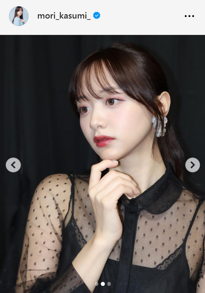 森香澄のインスタグラムから