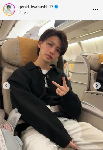 岩橋玄樹のインスタグラムから
