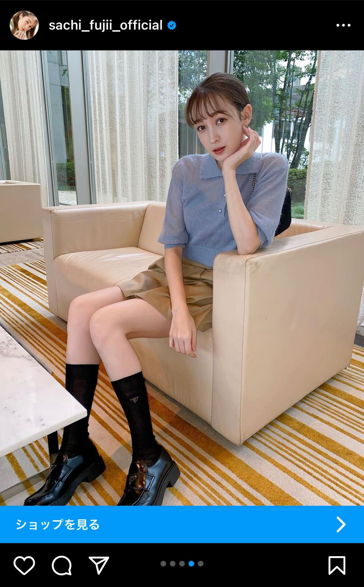 藤井サチインスタグラムから