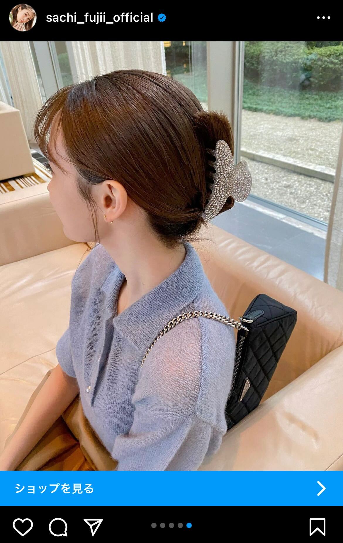 藤井サチインスタグラムから