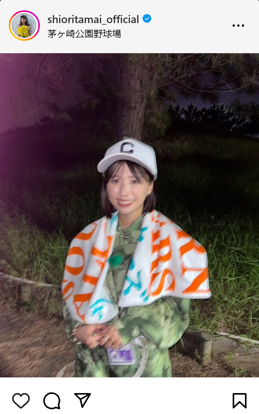 玉井詩織のインスタグラムから