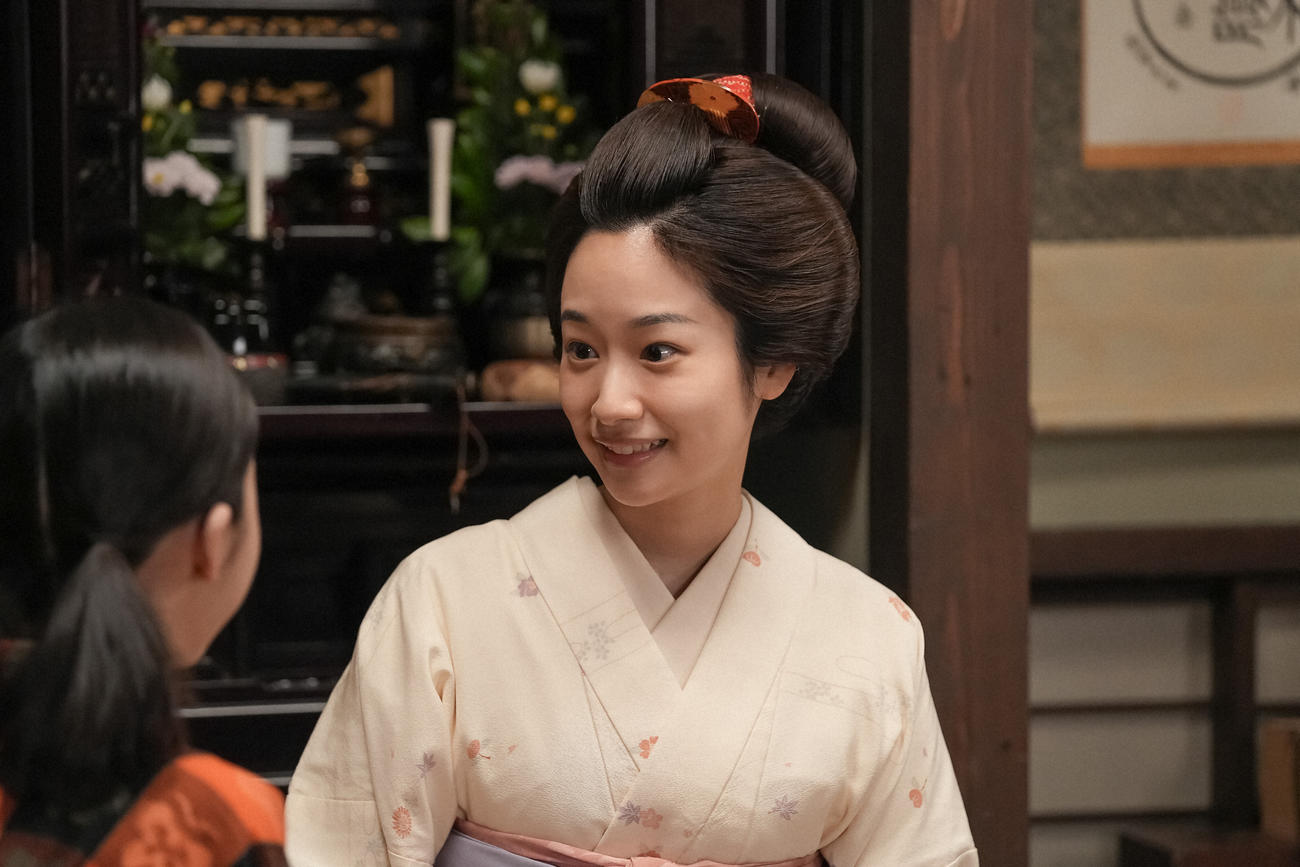 NHK連続テレビ小説「ブギウギ」の1場面（C）NHK