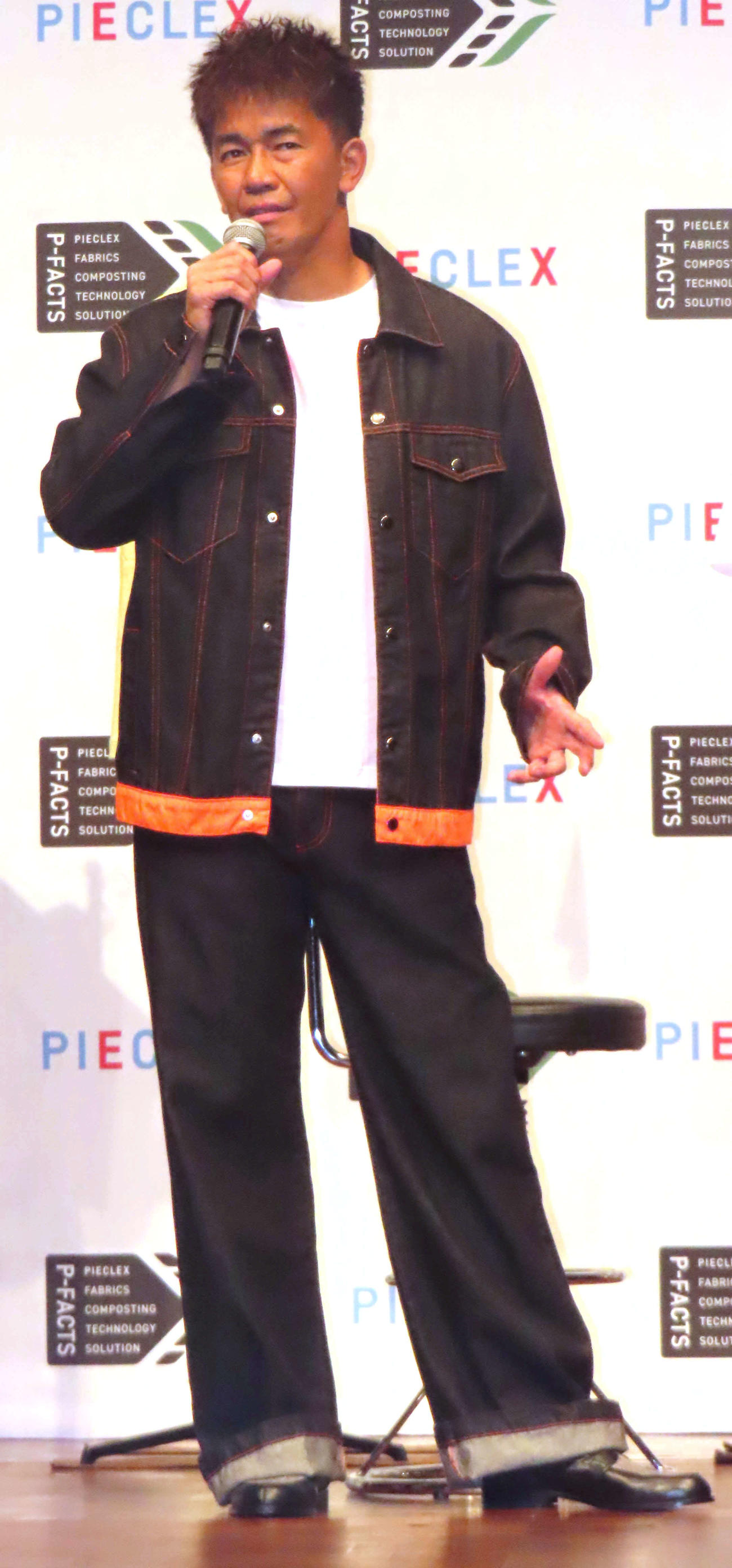 循環インフラ「P－FACTS」イベントに出席した武井壮