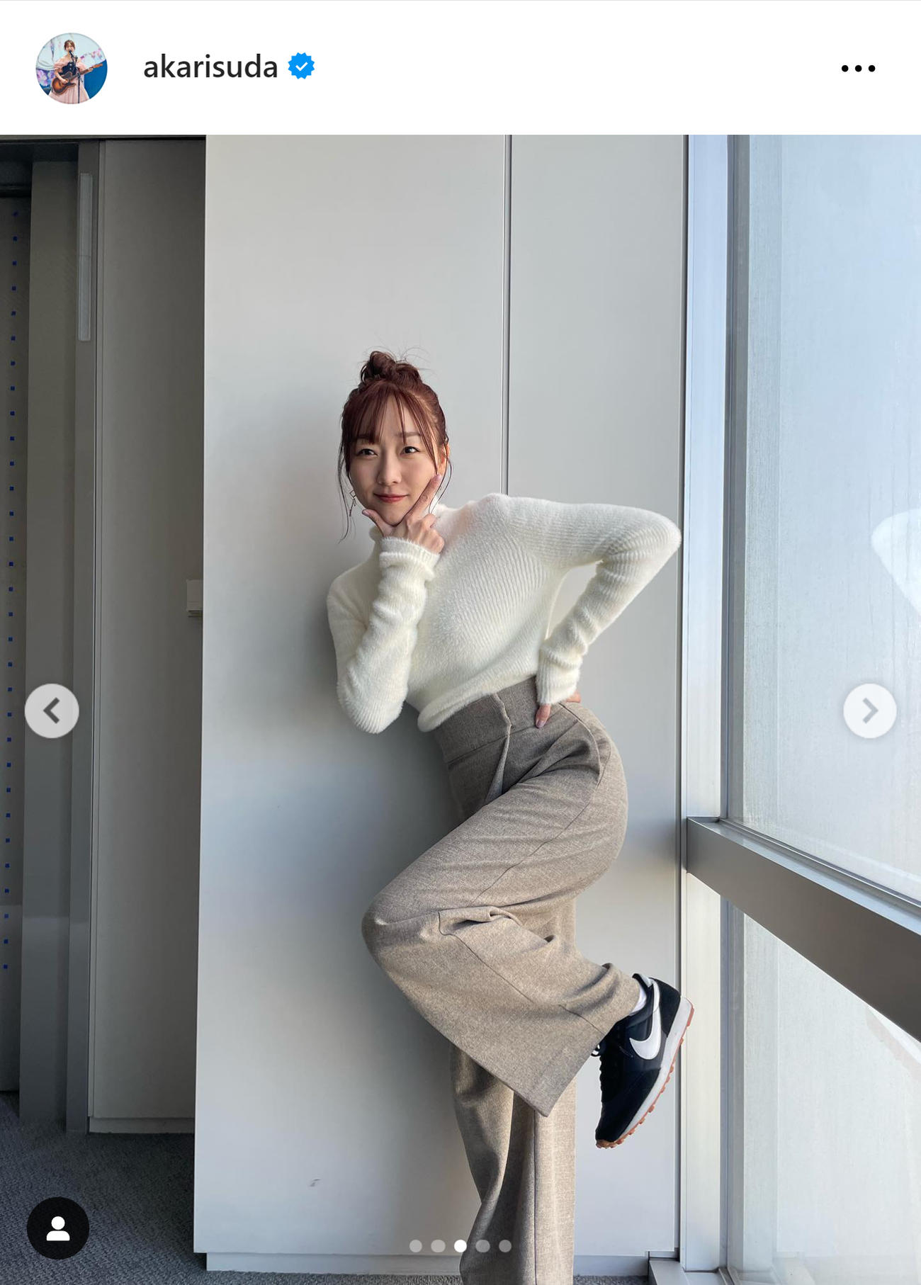 須田亜香里のインスタグラムから