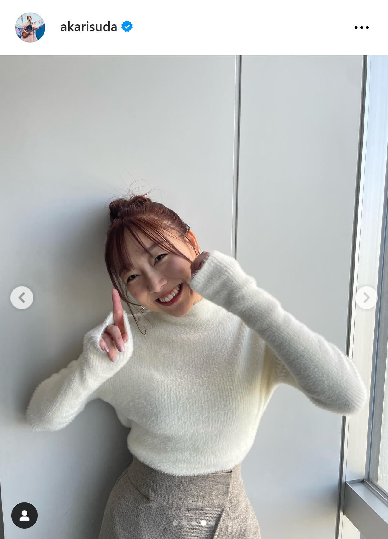 須田亜香里のインスタグラムから