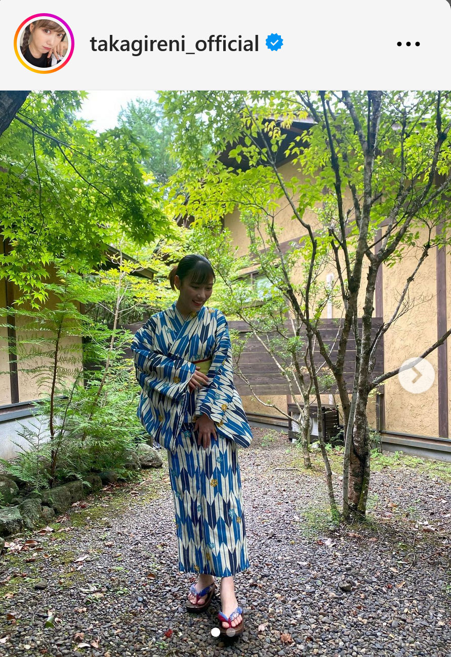 ももいろクローバーZ高城れにのインスタグラムから