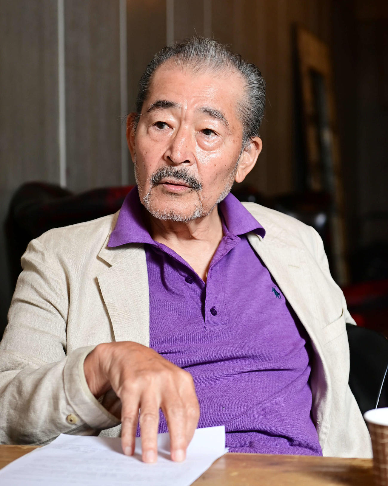藤竜也（2023年7月12日撮影）