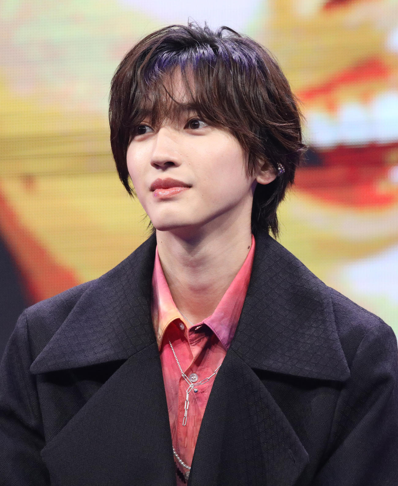 TBS秋ドラマ合同会見を行う道枝駿佑（撮影・中島郁夫）