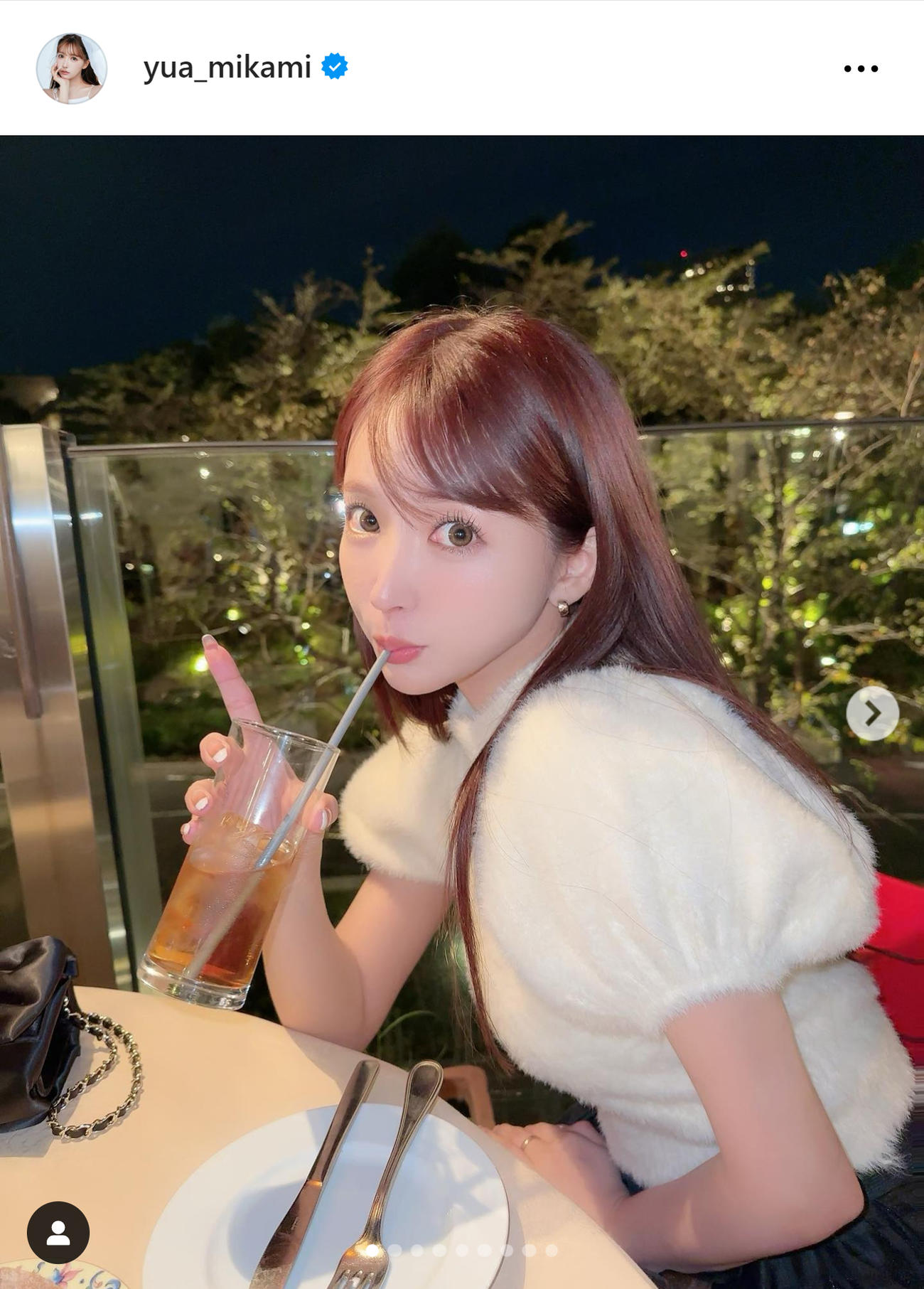 三上悠亜のインスタグラムから