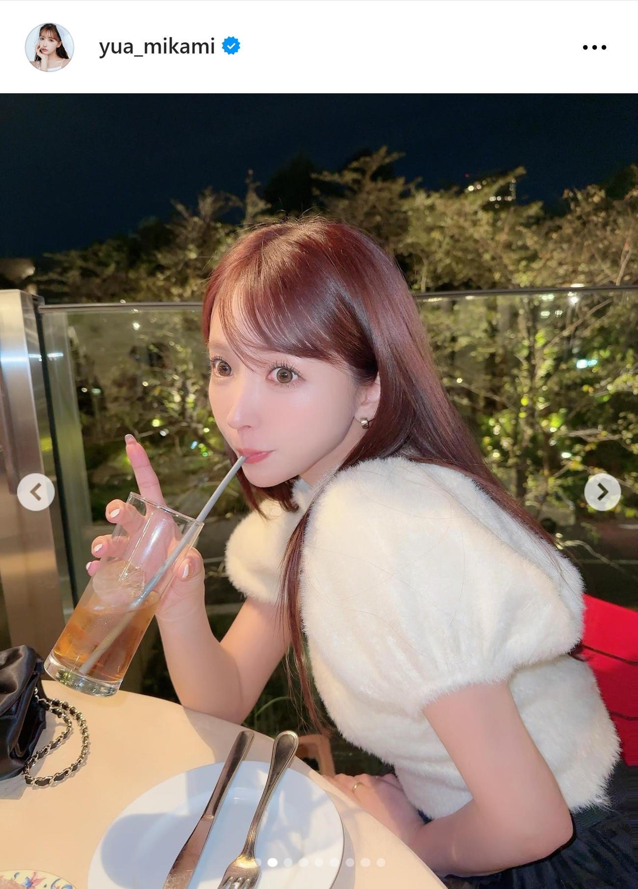 三上悠亜のインスタグラムから