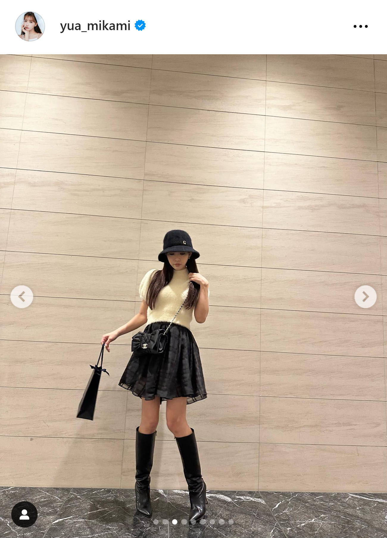 三上悠亜のインスタグラムから