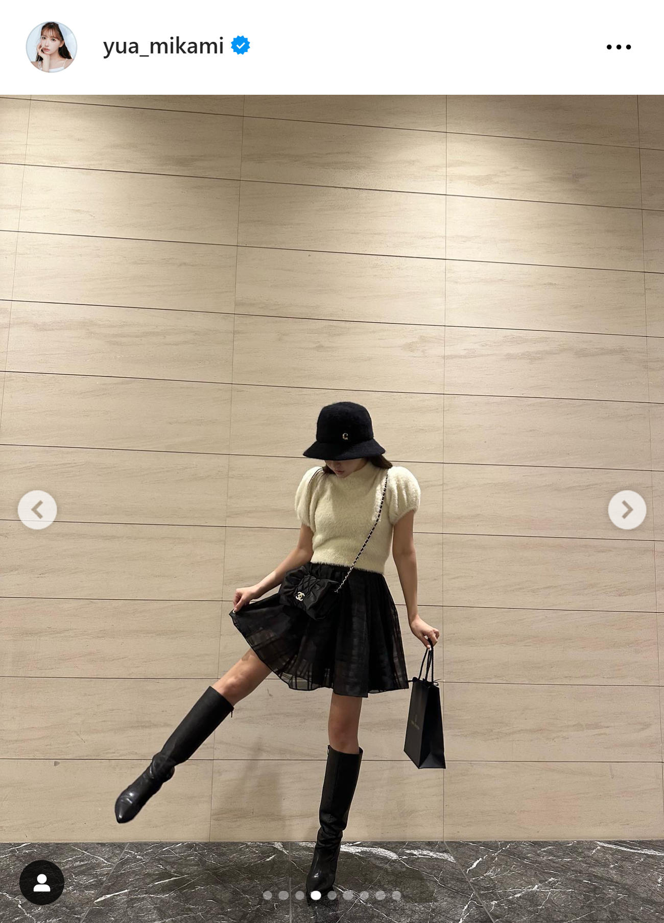 三上悠亜のインスタグラムから