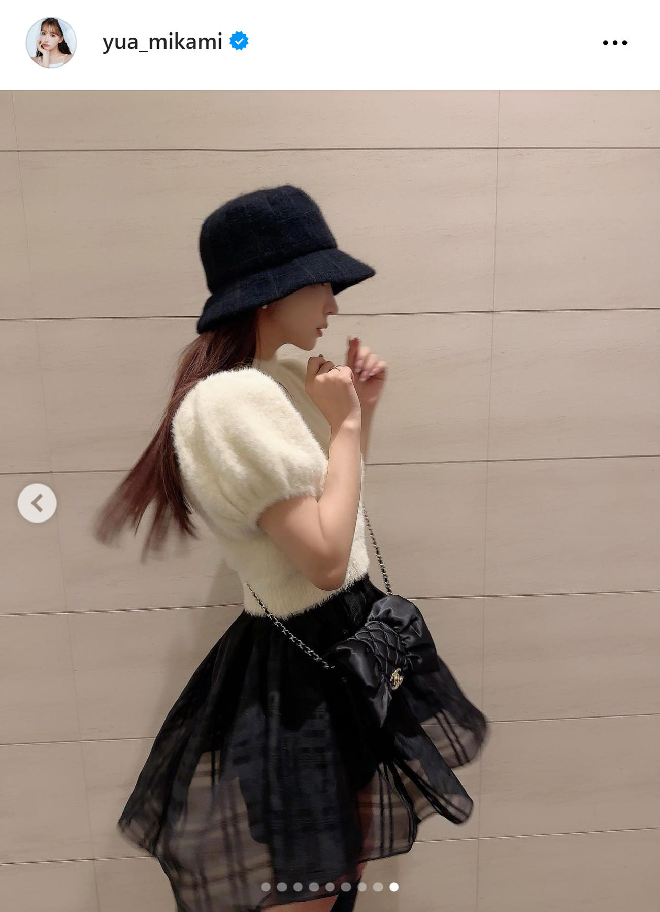 三上悠亜のインスタグラムから