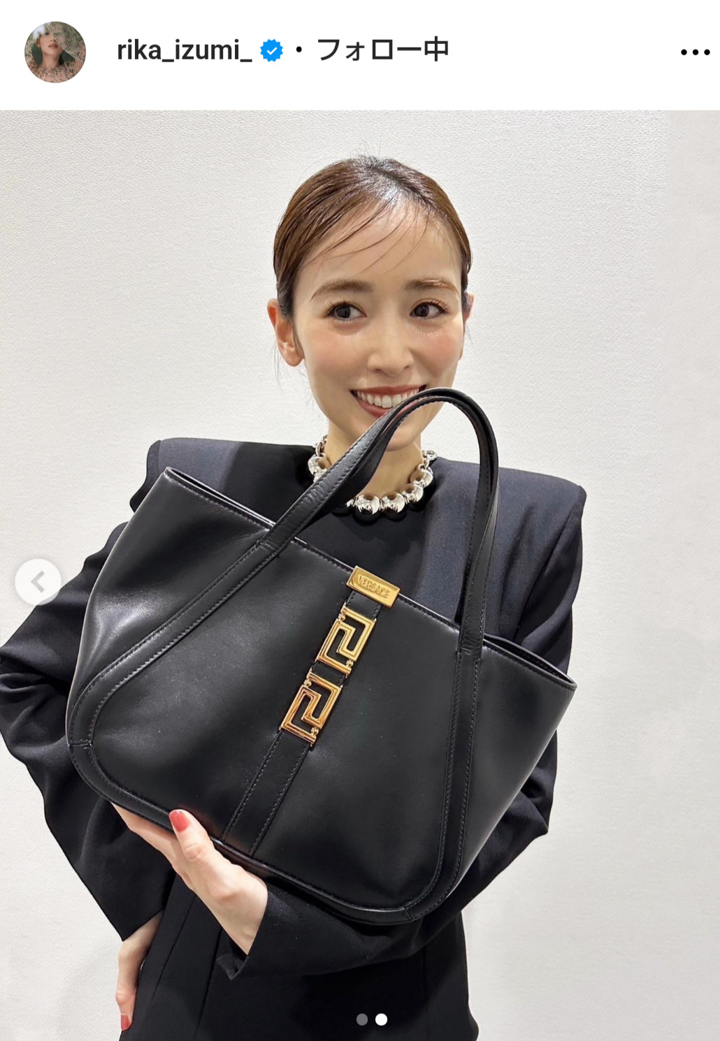 泉里香のインスタグラムから
