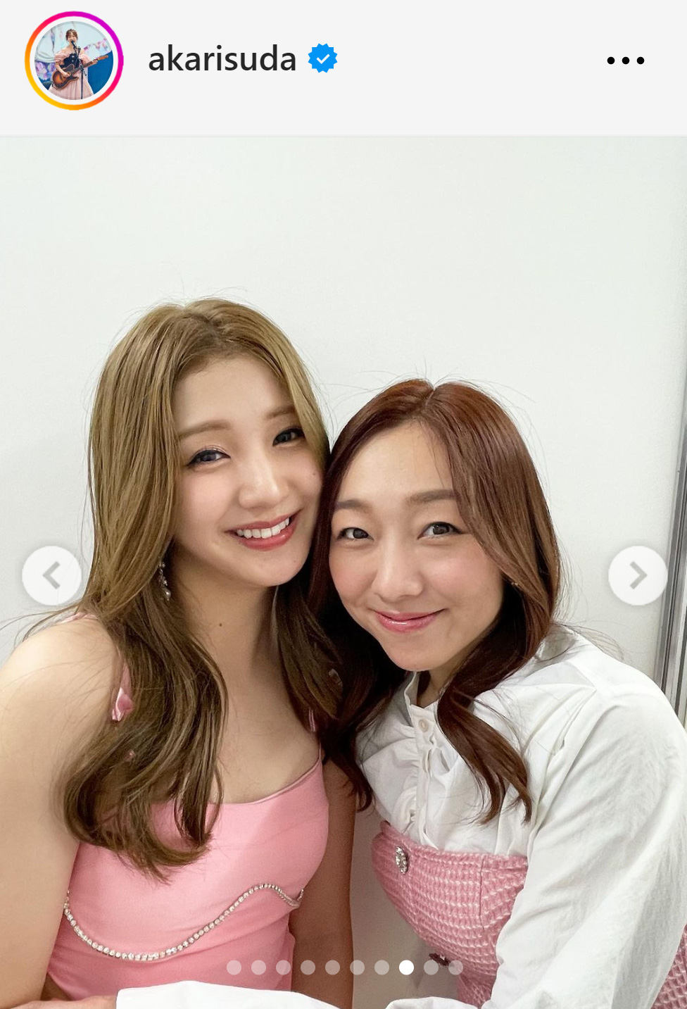 須田亜香里のインスタグラムから