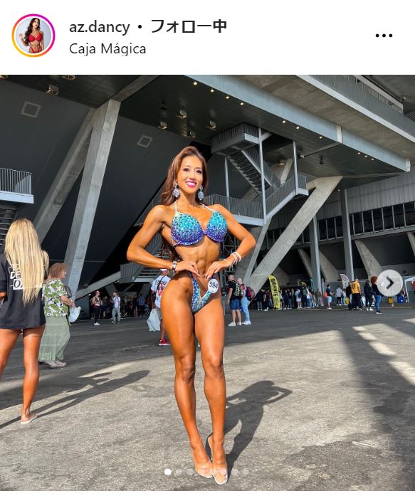 ダンシーあずさのインスタグラムから