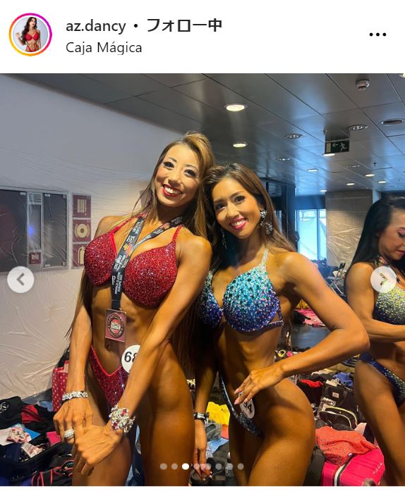 ダンシーあずさのインスタグラムから