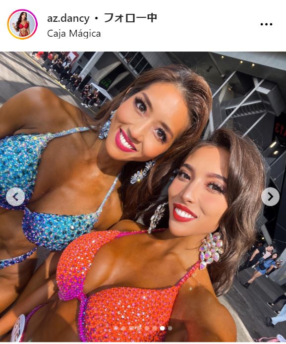 ダンシーあずさのインスタグラムから