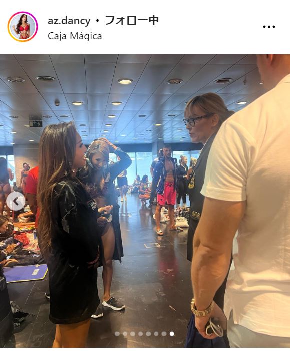 ダンシーあずさのインスタグラムから