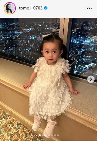 板野友美のインスタグラムから