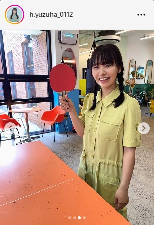 本郷柚巴のインスタグラムから