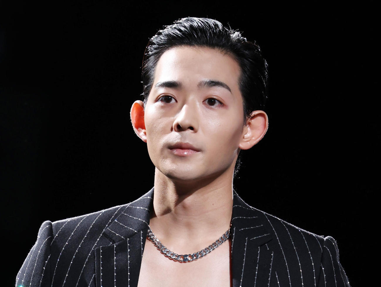 「ハーパーズバザー10周年イベント」に登場した竜星涼（撮影・野上伸悟）