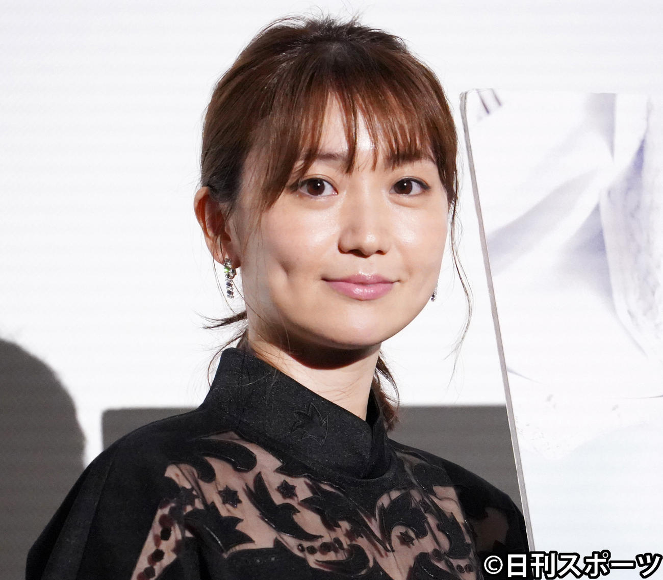 大島優子（2021年6月撮影）