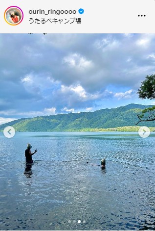 王林のインスタグラムから