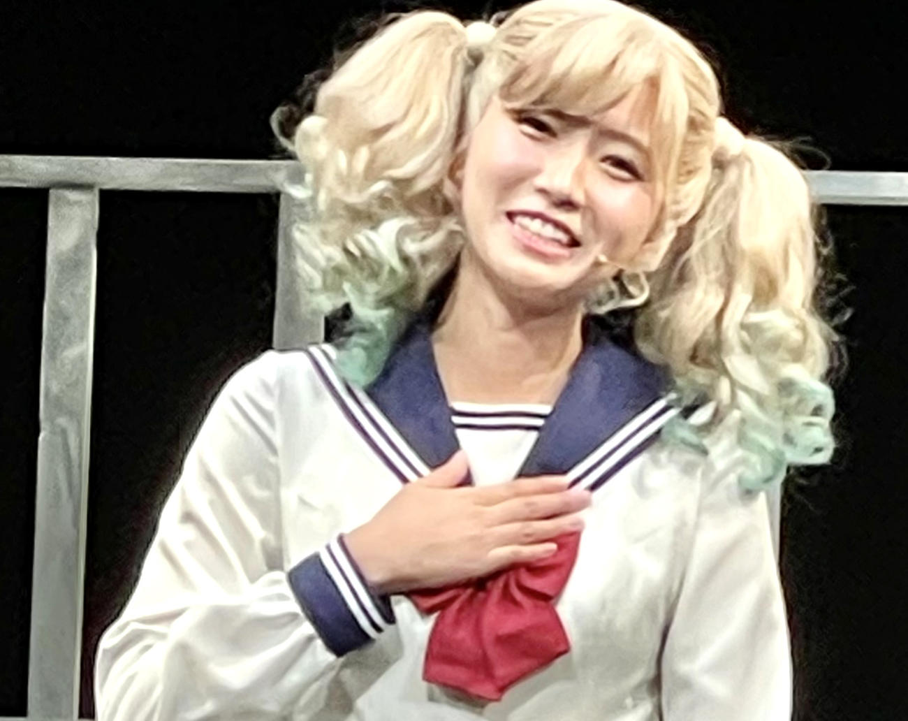 天真爛漫な渡辺さらさ役を演じるる志田音々