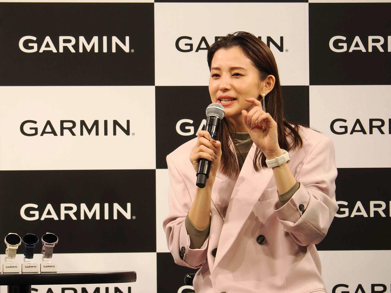 イベントに出席した朝比奈彩(2023.10.18)