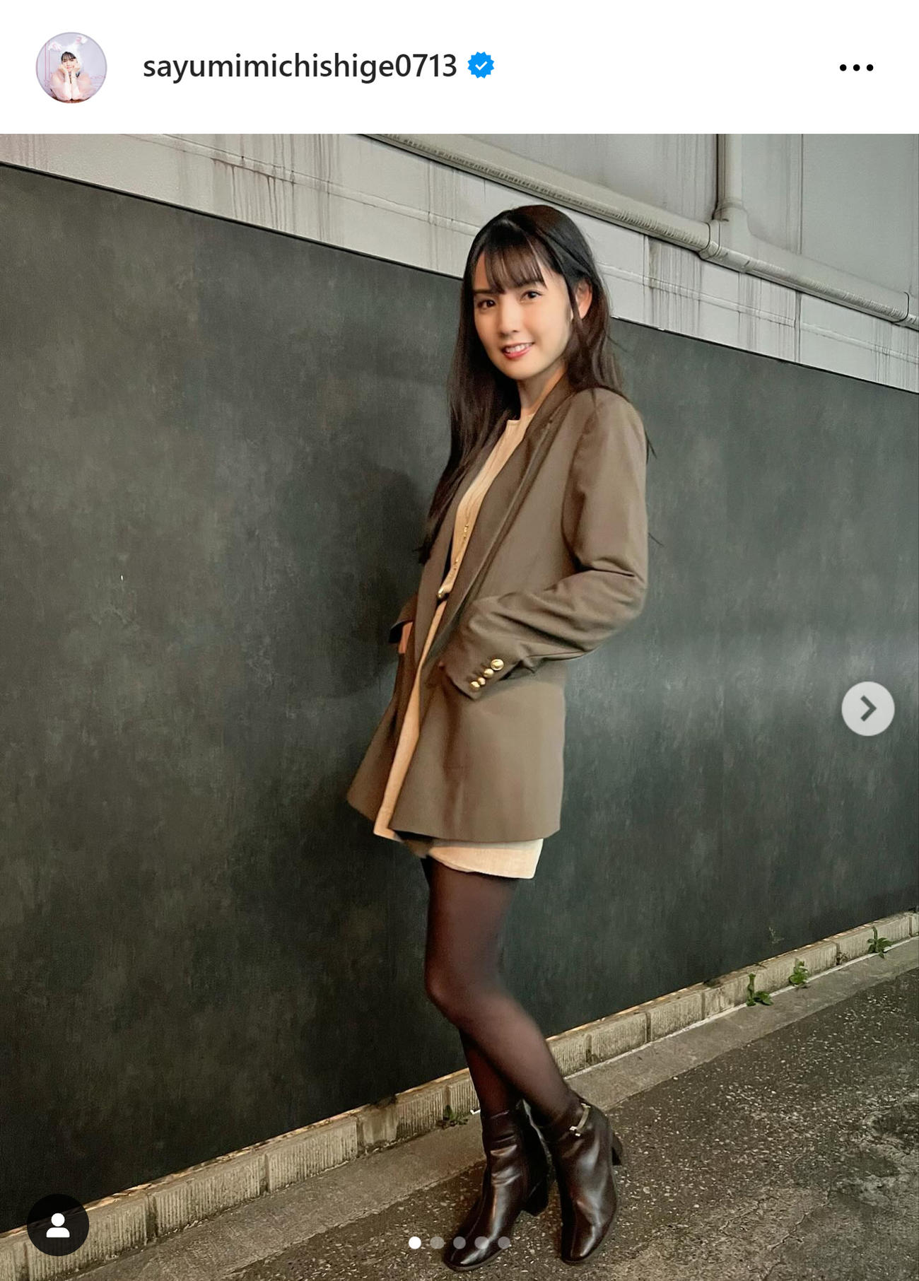 道重さゆみのインスタグラムから