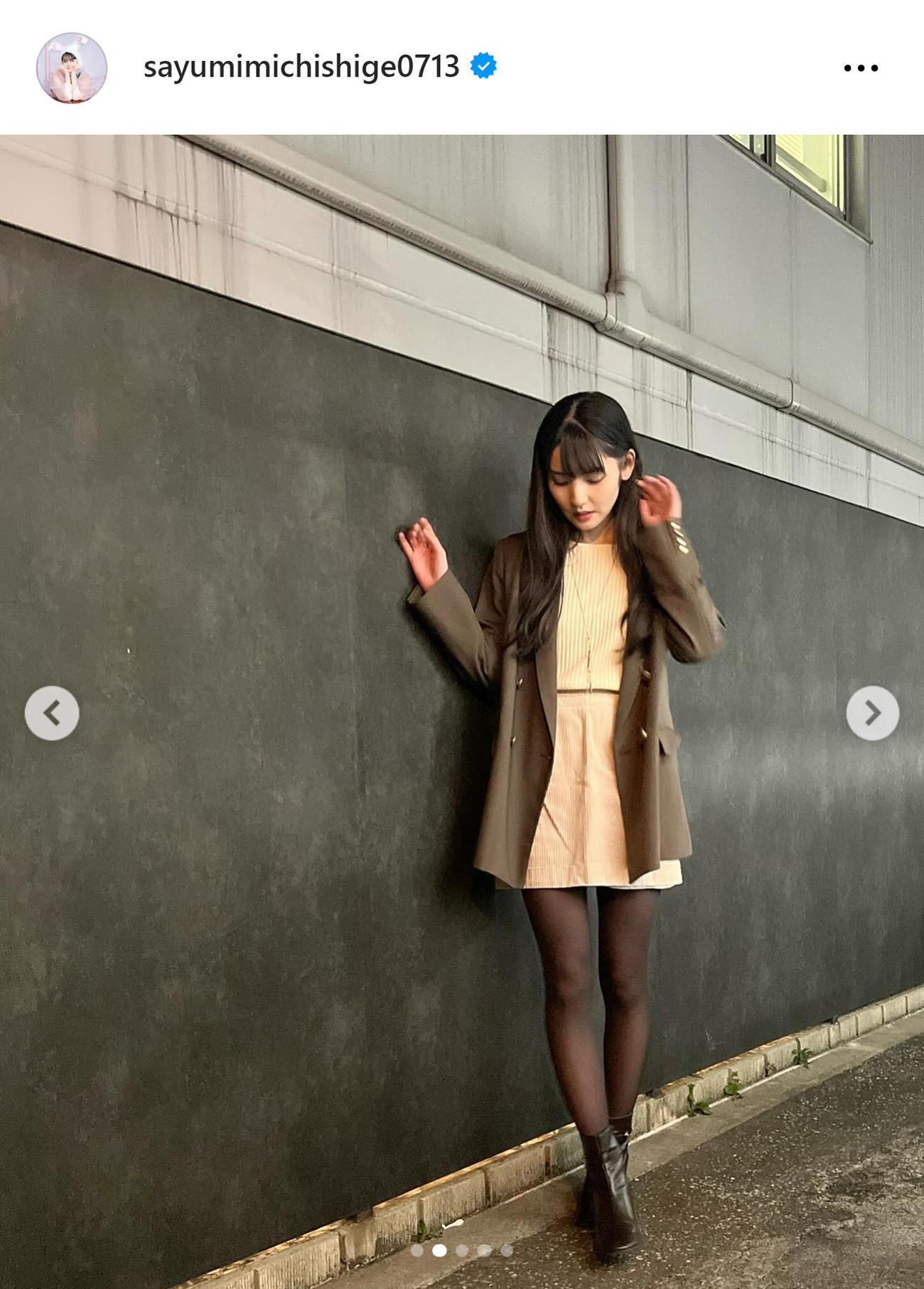 道重さゆみのインスタグラムから