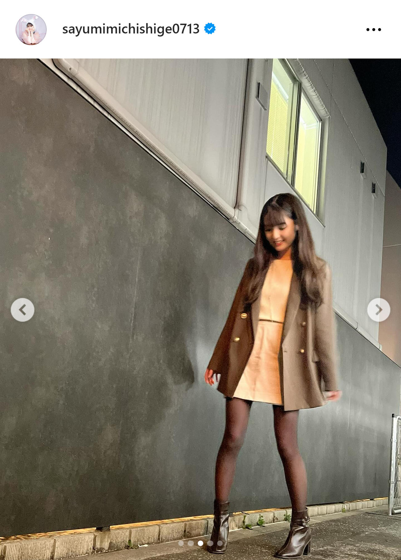道重さゆみのインスタグラムから