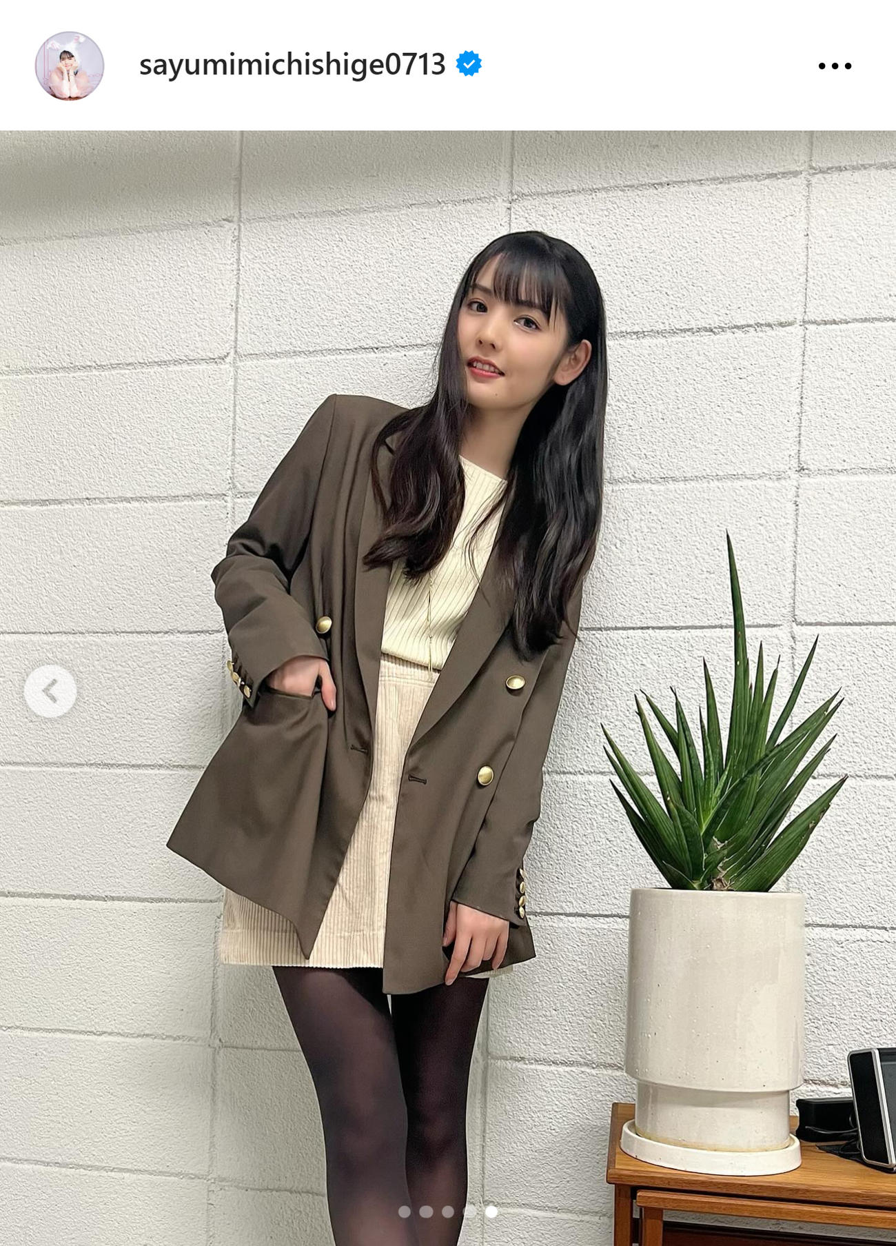 道重さゆみのインスタグラムから